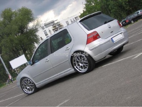 Golf 4 IV R32 Jubi Kid Labio delantero, Enfoque de popa, Faldón lateral Tuning R Line