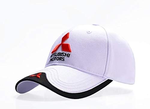 Gorra Mitsubishi Motors 3D ((Racing Wear)) Blanca