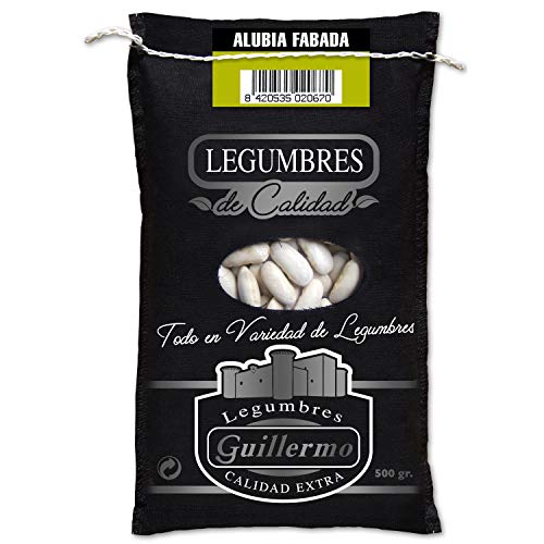 Guillermo Alubia Para Fabada Judía Gourmet Calidad Extra Saco 500Gr 500 g