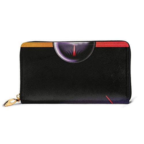 Hdadwy Tame Impala Mujer Cartera De Piel De Vaca Genuina Monedero con Cremallera Hombre