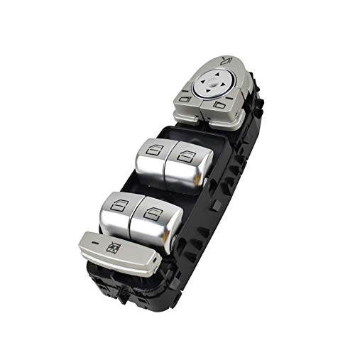 Interruptor de control maestro de elevalunas eléctrico 2229056800 para Mercedes-Benz C300 C400 C63 GLC300 C350E Clase C W205 W253 W222 (negro)