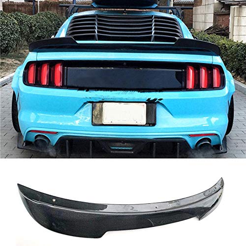 JTAccord Spoiler de ala de Maletero de Fibra de Carbono Estilo mmd para Ford Mustang Coupe 2015 2016 2017 2018 2019