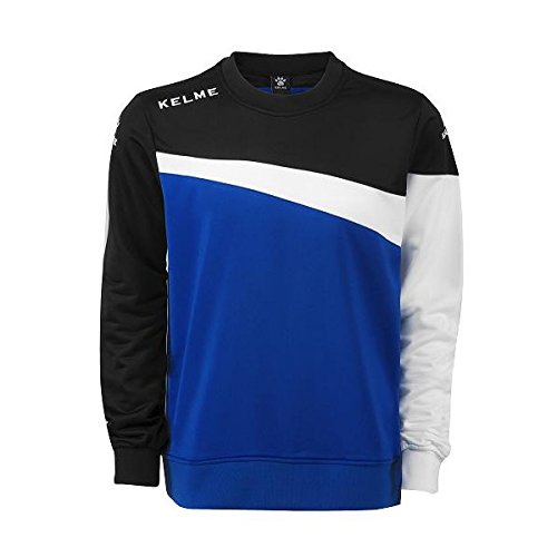 KELME Sur Sudadera, Unisex niños, Royal/Negro, 14