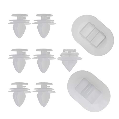 Kit de clips de fijación para falda lateral de coche, panel de embellecedor automático de plástico para coche 1610186180