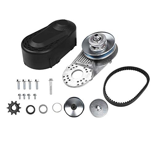 Kit de embrague conjunto completo de embrague Kit de reemplazo del convertidor de torsión de 3/4 "para Go Kart Kit de reemplazo del sistema de embrague del convertidor de torsión Kit de embrague de 19