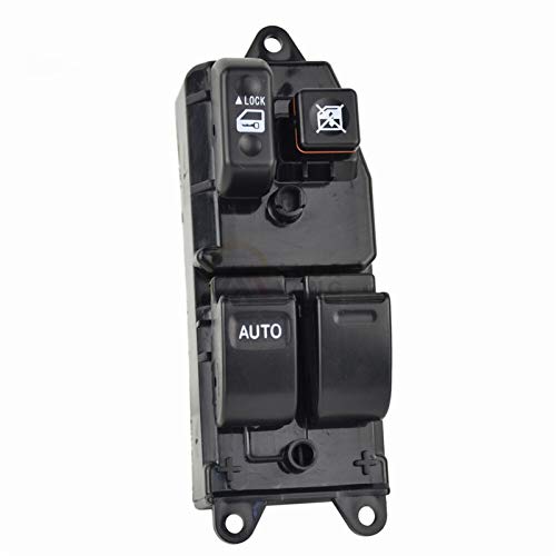 KUANGQIANWEI Botonera elevalunas 84820-42160 8482042160 Lado de la Mano Izquierda Side Electric Power Master Window Switch Botton Pantalla Ajuste para Toyota RAV4 RAV 4 2000-2005