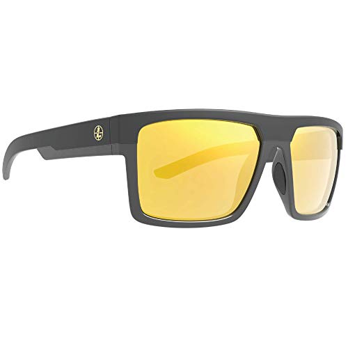 Leupold Becnara Performance Eyewear - 179633, Negro mate/Negro brillante., Espejo naranja polarizado.