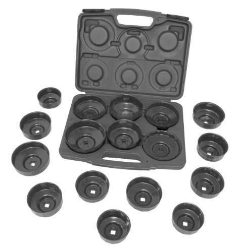 Lisle 61500 17-Piece HD End Cap Wrench Set