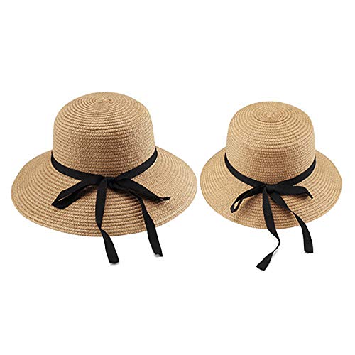 Longing-Summer Sombrero de paja para mujer, sombrero de viaje, playa, Panamá, sombrero de protección UV 2019