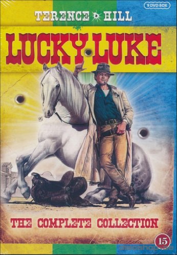 Lucky Luke (Complete Collection) - 9-DVD Box Set ( Lucky Luke / Una notte di mezza estate a Daisy Town / La mamma dei Dalton / Ghost Train / Chi è Mr. Jo [ NON-USA FORMAT, PAL, Reg.2 Import - Sweden ]