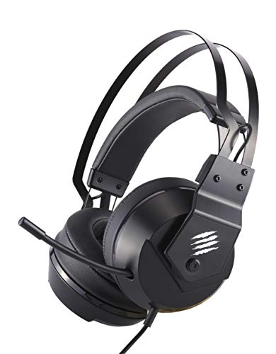 Mad Catz F.R.E.Q. 2 Binaural Diadema Negro - Auriculares con micrófono (PC/Juegos, Binaural, Diadema, Negro, Alámbrico, Circumaural)