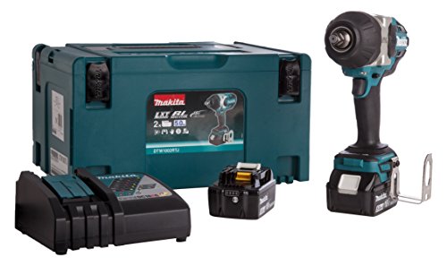 Makita 88381803502 Llave de Impacto de Batería, 500 W, 18 V, Azul, Única