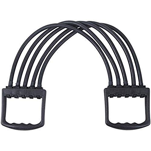 Manyao Extensor de Pecho Pecho ejercitador for los Hombres - 5 Aptitud del Tubo de tracción por Cable Gimnasio en casa Entrenamiento de la Fuerza Muscular Construir Equipo de la Aptitud