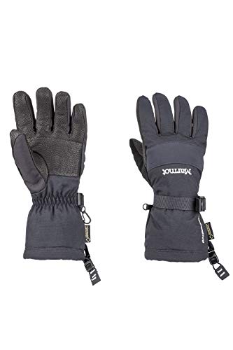 Marmot Wm's Randonnee Glove Manoplas Rígidas para Esquí Y Snowboard, Resistentes Al Agua, Resistentes Al Viento, Mujer, Black, L