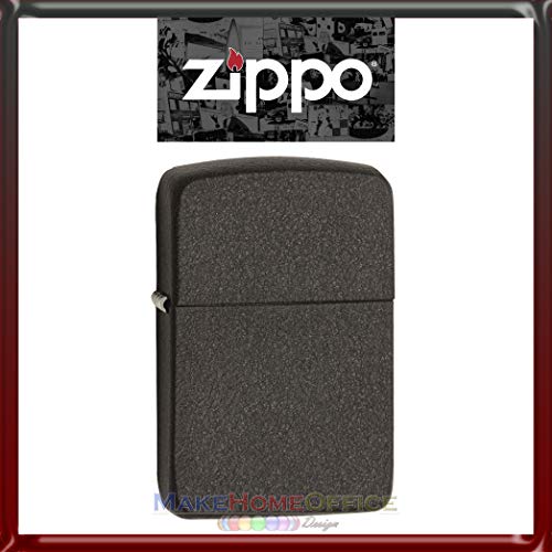 Mechero"Zippo" Mod. 28582 1941 Réplica Black Crackle Gasolina Recargable Antivento"Modelo Classic"