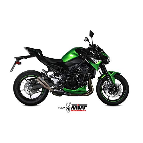 MIVV Silenciador Doble Gun Full Titanio Kawasaki Z900