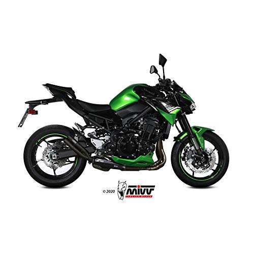 MIVV Silenciador Doble Gun Steel Black Kawasaki Z900