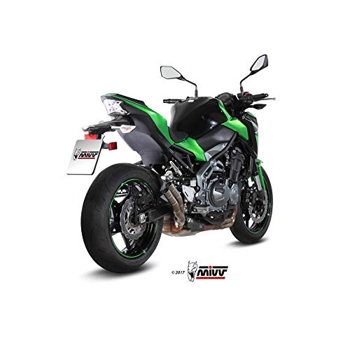 MIVV Silenciador Doble Gun Titanio Kawasaki Z900