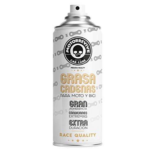 Motorrevive - Grasa Cadenas en Spray para Moto, Bicicleta y Otras Herramientas - 400 ml