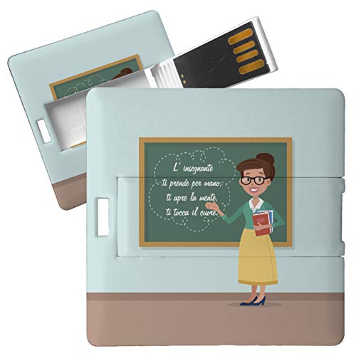 My Custom Style Pen Drive USB 4 x 4 x 0,03 cm # Escuela – Encendedor # 16 GB