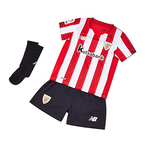 New Balance Athletic Club Kit Infantil 1º Réplica ACB, Niños, Rojo, 18-2