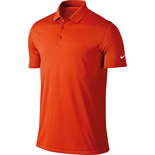 Nike - Polo de manga corta solido Modelo Victory hombre caballero (Pequeña (S)/Naranja team)