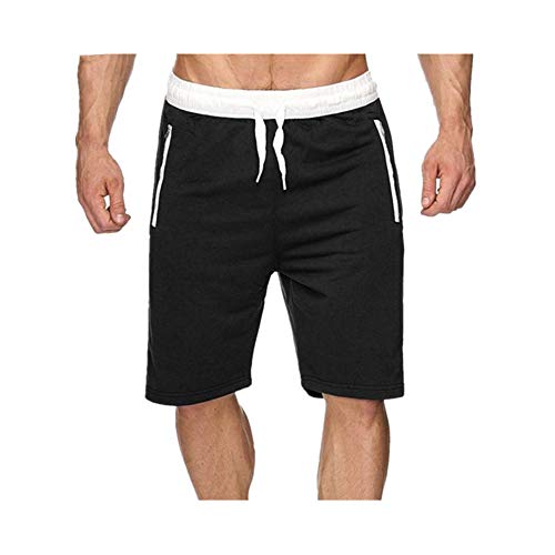 N\P Pantalones cortos de entrenamiento para hombre