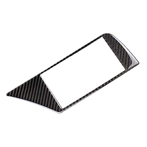 Panel de Navegación GPS para Salpicadero de Coche, Marco de Panel Embellecedor, Cubierta Decorativa, Pegatina Compatible con para Audi A4 B8 A5 2009-2016