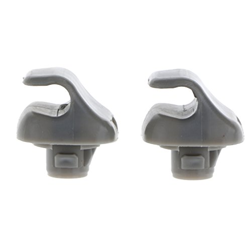 Paquete De 2 Clips De Gancho Para Visera Solar Interior Del Auto Para Honda Accord Civic CRV 98-11