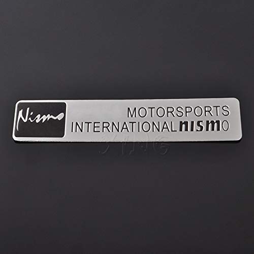 Pegatina de automóvil Embligo automático Emblema Calcomanía para M Power AC Schnitzer Mitsubishi Ralli Art Mugen para Nismo Motorsport (Color Name : For Nismo Black)