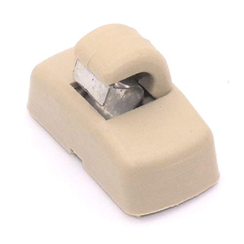 PiLiHuo Beige Car Sun Visor Hook Clip Clip Hanger/Fit for - VW Golf Jetta Mk4 Passat Polo Sillero Beetle / 3B0857561B 3B0857561BY2