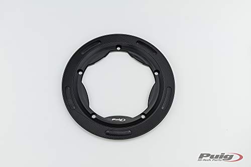 Puig Aro Embellecedor Corona 9854N para Yamaha T-MAX 530/DX/SX 17', Negro