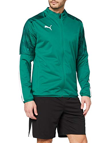 PUMA Cup Sideline Jacket Jacket, Hombre, Alpine Green-Pepper Green, M