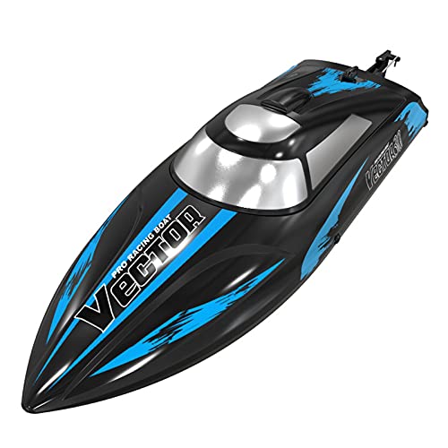 Regalo Del Juguete Del Barco De La Velocidad De RC,Boat Electrónico Alta Velocidad 30KM/H,180°2 Cabinas Diseño Impermeable 155A Motor De Enfriamiento