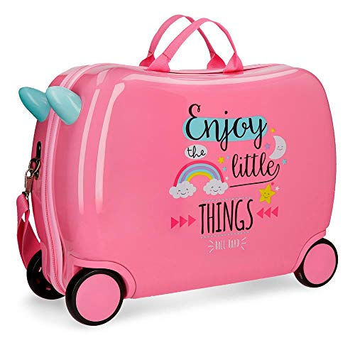 Roll Road Little Things Equipaje infantil, 50 cm, 34 litros, Rosa