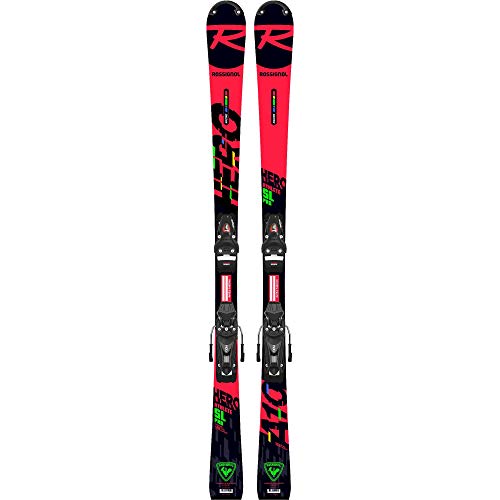 Rossignol Hero Athlete SL Pro (R21) + NX 7 GW Rtl B83 Esquís, Niños, Rojo, 149 cm