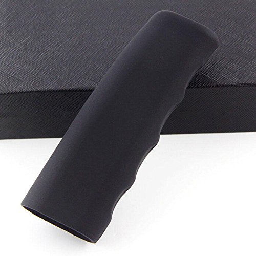 Rungao Funda de silicona para freno de mano de coche, palanca de freno de mano, color negro