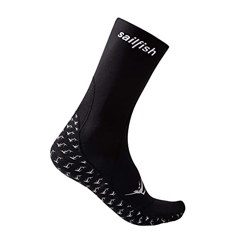 Sailfish Calcetines de neopreno, color negro, talla M, 2021