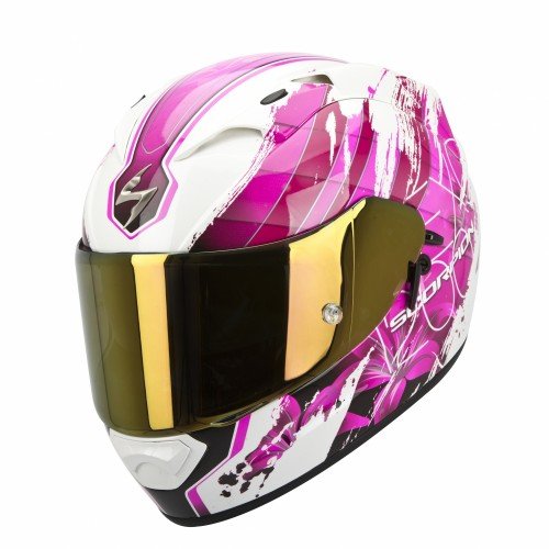 Scorpion - Casco de moto EXO-1200 Air con calota exterior de fibras de tricomposite, multicolor, referencia 45-162-132-02