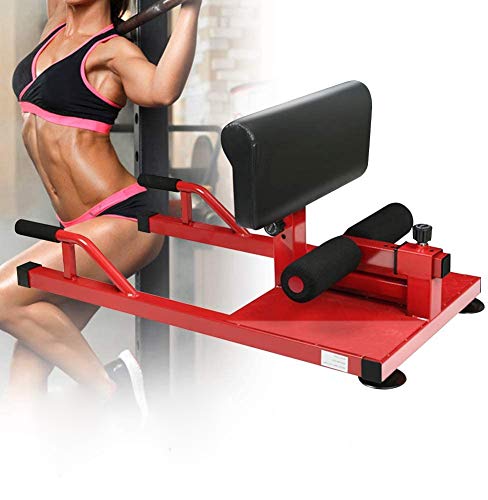 Sissy Squat Machine, Enow 3-en-1 Equipo de Entrenamiento de Entrenamiento de núcleo Funcional Multifuncional para Fitness con Sentadilla Deep Sissy, Ejercicio de Piernas