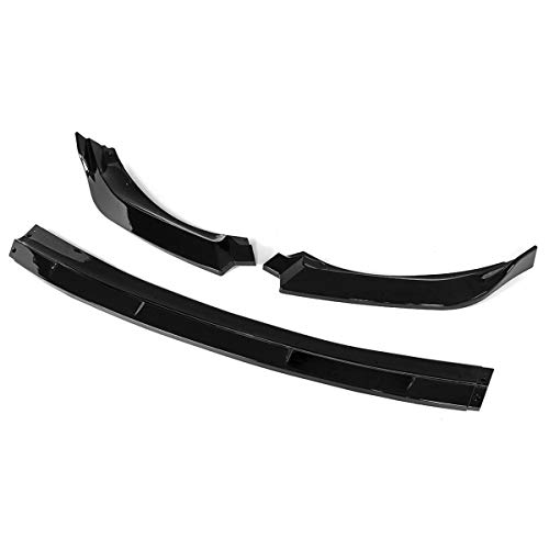 Spoilers Universal 4pc Coche Delantero Delantero Delantero Difusor de Labios Spoiler Kit de Cuerpo para VW para Golf MK5 MK6 MK7 CC para Passat para Jetta para Toyota Alerón Trasero para Coche