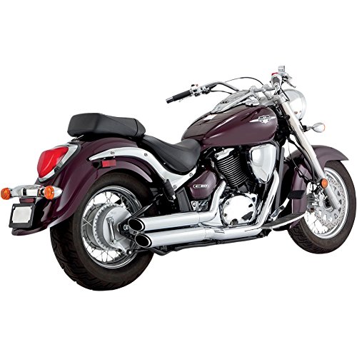 Vance And Hines - Sistema de escape escalonado para Suzuki VL800 Boulevard C50/M50 2005-2009 - 18293