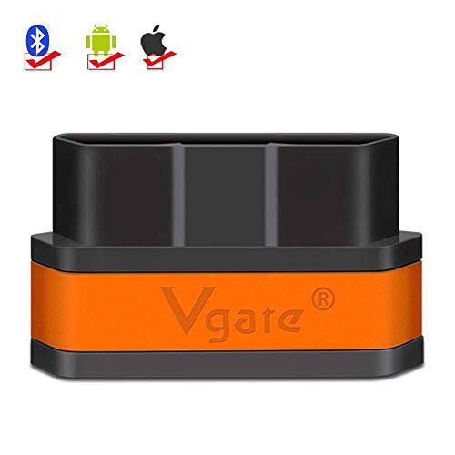 Vgate ICar2 OBD2 Bluetooth OBDII Escáner de Diagnóstico de Motor de automóvil ELM327 para Android y Windows, Coche Lector de Códigos, Herramienta de escaneo Automotriz, datos en vivo