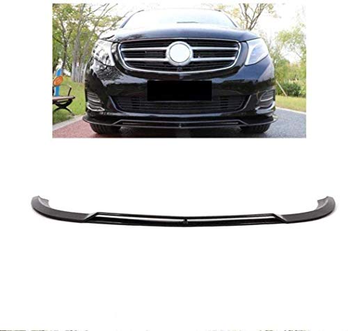 VTDOUQ Parachoques Delantero, Spoiler, Splitter, Faldón Lateral, Spoiler, Guardabarros, Protección Corporal, Mentonera, Apto para Mercedes-Benz Clase V W447 2016-2018