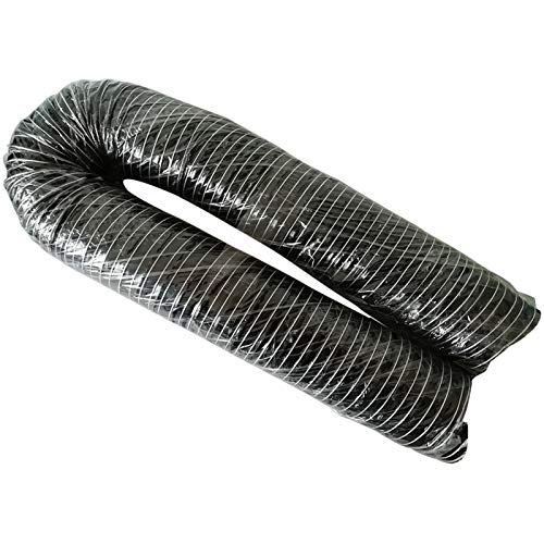 WSNDY Ducto De Aire Tubo De Entrada De Aire para Capota De Coche De 1 M 76mm, Tubo De Manguera De Conducción De Aire, Tubo De Filtro Flexible De Silicona Ducto De Aire