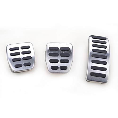 WZJFZPL 3 Piezas de Coches Embrague   Pedal de Freno Cubierta del pie, para Skoda Fabia 6Y 5J   Octavia 1U   Pedales