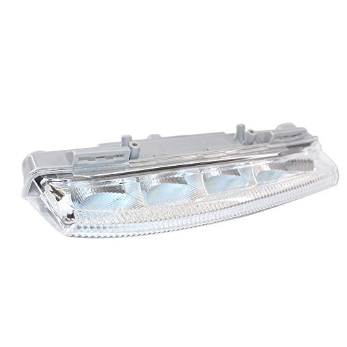 XZANTE Luces De Conducción Diurna Led Faros Antiniebla Jeugo De Luz Antiniebla Derecha para 2007-2015 Mercedes C-Class W204 C250 C300 C350 E-Class W212 E350 204906900