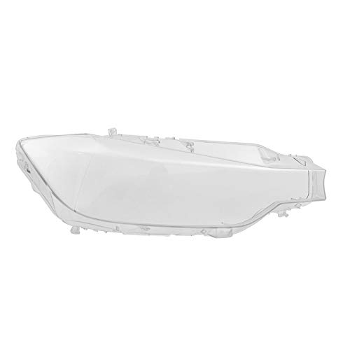 YGLONG Cubierta del Faro Faro Frontal de automóviles Lámpara Transparente Lámpara de lámpara Lente de Faro para BMW F31 F31 Serie 2013 2014 2015 2016 (Color : 1pc Left)