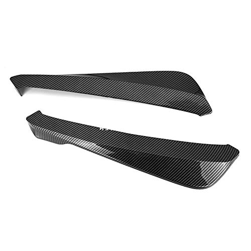 YJSZJY Labio De Parachoques De Respaldo del Coche Universal, Protector De Rasguños De Sployer Difuser Sployer para E90 E92 para Lexus para Subaru para Infiniti Q50,Carbon Fiber Look