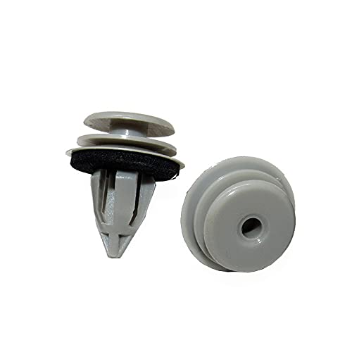 ZhenSanShan 50 Piezas Panel de Tarjeta de plástico Clip de Ajuste Clip de Ajuste de la Puerta Trasera Delantera/Apto para -B-M-W E36 E46 E60 E63 E64 E84 E83 / 51418224781